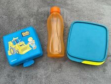 Tupperware Tupper Bob Baumeister Sandwich Brot Dose Eco Trinkflasche orange 0,5l