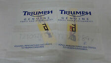 Triumph Daytona 675 Set L+R Schriftzug original, Bj.:11-19, T-Nr.:T2303283/4