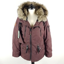 Khujo winterjacke damen rot - xl,
