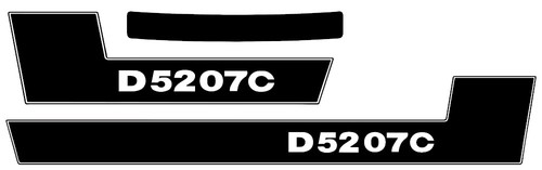 Deutz d5207c aufkleber - deutz,
