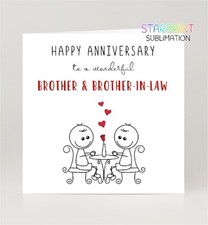 Geburtstagskarte Bruder &