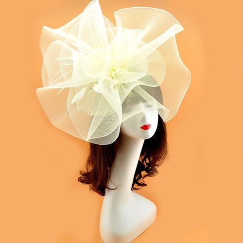 Damen netz blumen fascinator - netz,