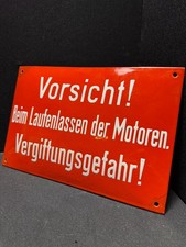 Vorsicht beim Laufenlassen der