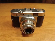 Voigtländer Vito B Color-Skopar 1:3,5/50mm Analog-Kleinbild Sucherkamera, Tasche
