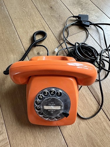 Vintage telefon drehscheibe - vintage,