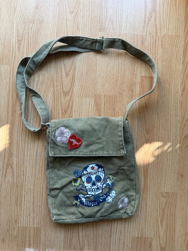 Vintage tasche khaki cross - khaki,