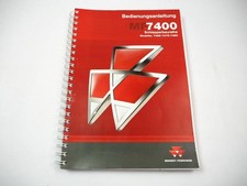 Massey Ferguson MF 7465 7475 7480 Schlepper Betriebsanleitung Wartung 2010