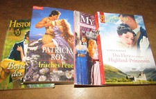 4 Historische Liebesromane, Historical u. MyLady Serieromane Taschenbuch - po763