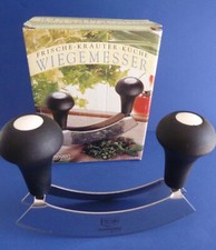 Kräutermesser Wiegemesser Doppelklinge Solingen OVP