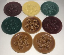 Lot1 Von 8 Teller zu Schnecken