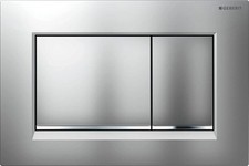Geberit Betätigungsplatte Sigma 20, für 2-Mengen Spülung mattchrom/hochglanz