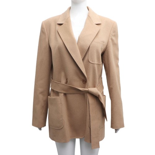Maxmara damen mantel - mantel, camel