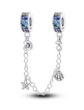 Sicherheitskette 925 Sterling Silber für Pandora Armband – 50 Modelle – Geschenk