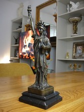 Bronze marmor statue - statue, liberty