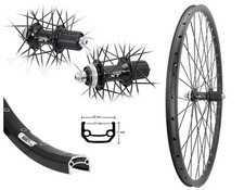 Hinterrad 28 Zoll Disc schwarz
