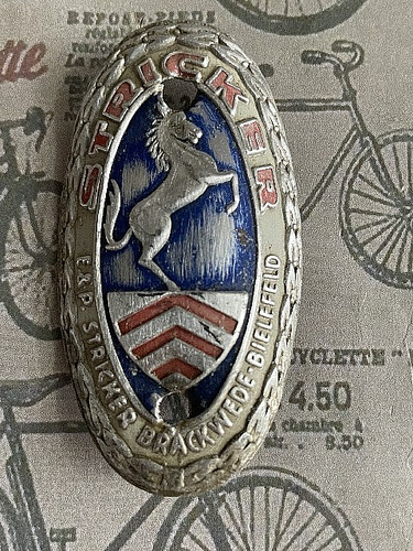 Fahrrad moped emblem reiter - fahrrad,