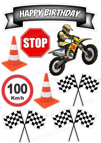 Motocross motorrad eßbar - motocross,