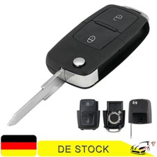 für VW Transporter T4 Multivan AH 2 Tasten Klapp Schlüssel Gehäuse + Rohling