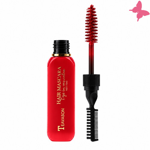 Haarkreide mascara rot - rot, 15