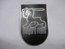 Typenschild Id-plate Schild Meyers manx buggy wappen BJ26