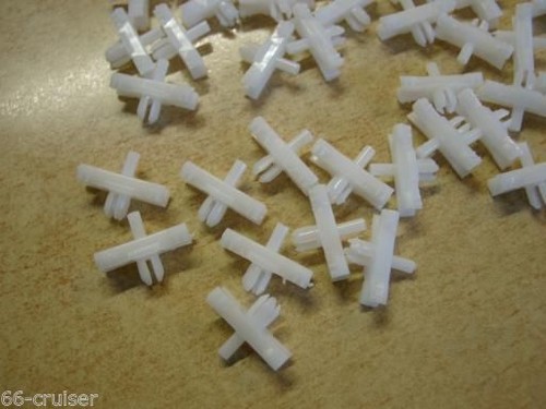 Stk zierleistenclips für - 40, stk.