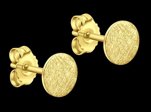 Echt gold ohrstecker - echt,