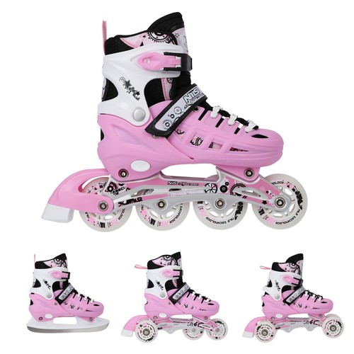Set 4in1 inliner rollschuhe - 4in1,