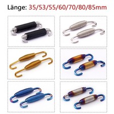 Motorrad Auspuff Feder Rohr