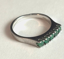 Vintage Ring 835 Silber Gr. 54