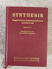 Synthesis: Repertorium homoeopathicum syntheticum Edition 7, Schroyens,