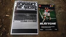 2 Programme Stadionzeitung