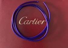 Original  CARTIER Band Schnur für Trinity & Love Lila 59 cm NEU Wechselband