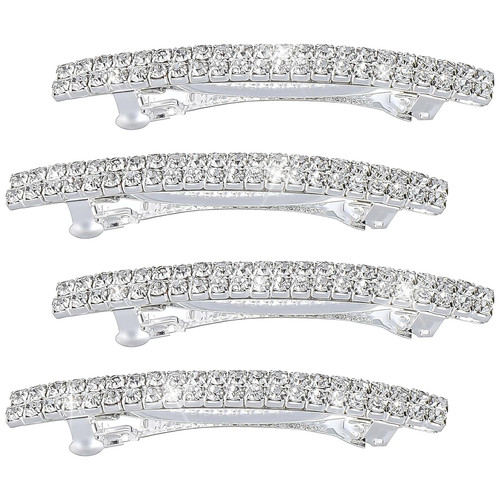 Glitzernde strass haarspangen - glitzernde, strass-haarspangen