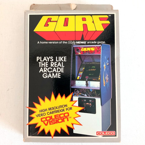 Colecovision spiel gorf sealed - spiel,