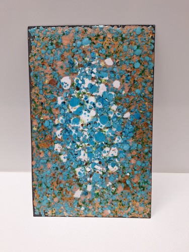Stück emaille wandbild - 1,