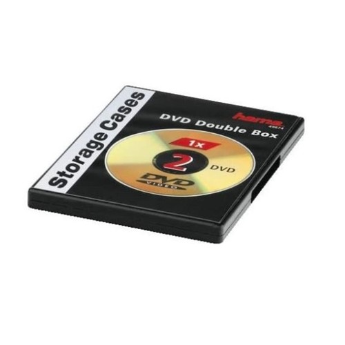 Hama dvd doppel - hama, doppel-leerhülle