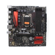 ASUS B150M-Pro Gaming Intel B150 Mainboard MicroATX Sockel 1151 DEFEKT   #335384