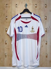 Vintage Zinedine Zidane Trikot Frankreich WM 2006 Größe XL