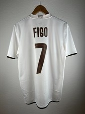 Inter Mailand Auswärts Trikot Set | Figo #7 | 2008/09 M