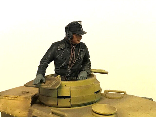 Handbemalter kommandant figur - kommandant,,