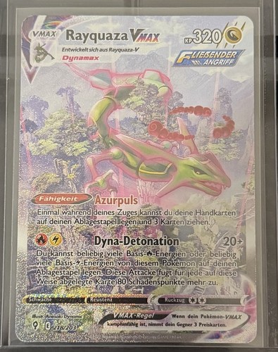 Pokemon rayquaza vmax - pokemon, 218/203
