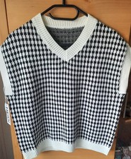 Pullunder mit Rautenmuster