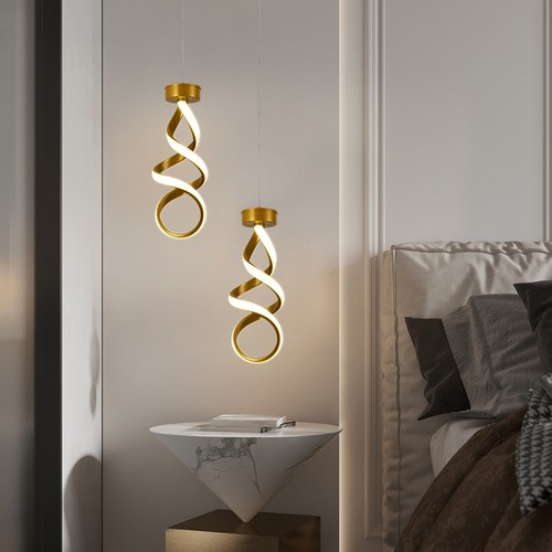 Led pendelleuchte spirale 24w - led,