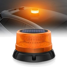 LED Warnleuchte Akku Solar