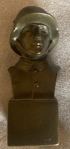 Bronzebüste soldat wehrmacht - soldat,