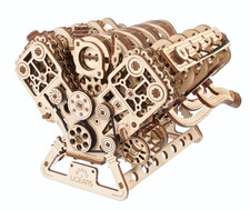 UGEARS V8 Motor Modellbausatz