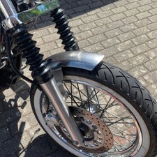 Stahl front fender kurz mit - front,