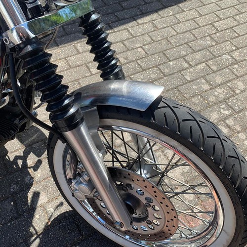 Stahl front fender kurz - front, mit
