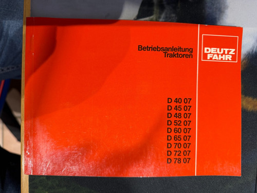 Deutz fahr d4007 d4507 - d4007, d4807