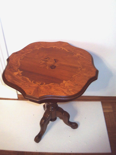 Beistelltisch vintage holz - beistelltisch,